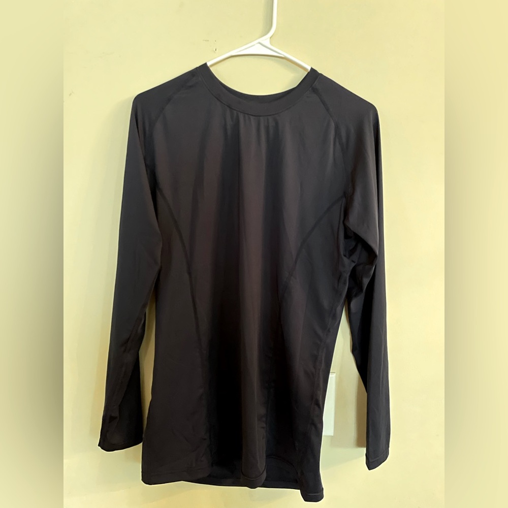 Navy Dry Fit Long Sleeve